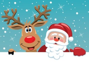 SantaAndDeer